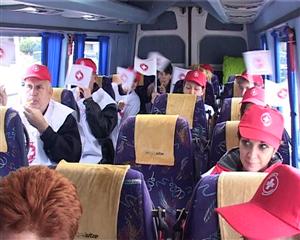 Cu microbuzul la proteste în Capitală: ce vor angajaţii clujeni din Sănătate VIDEO