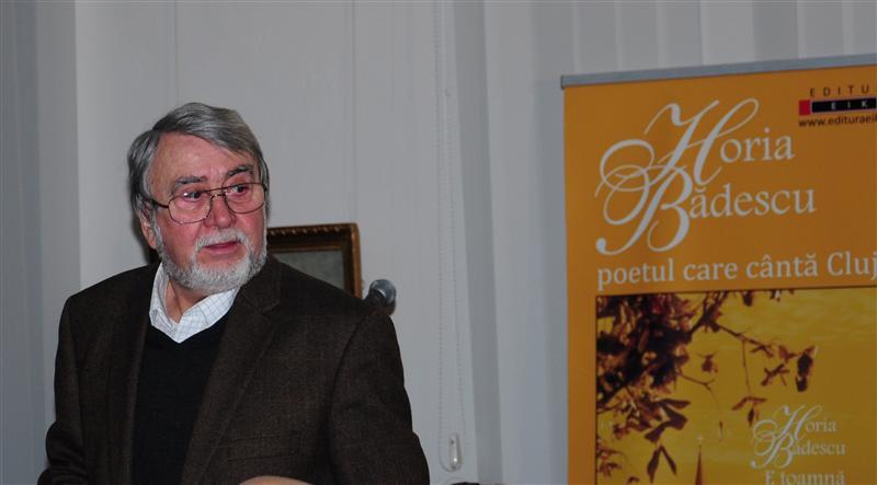 O antologie de poezie a lui Horia Bădescu deschide seria 