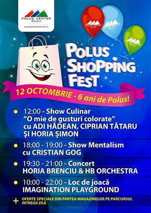 Mai sunt doar câteva zile până la Polus Shopping Fest (P)