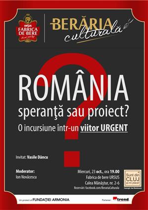 Ce spun românii despre ruşinea naţională, diseară la Berăria Culturală
