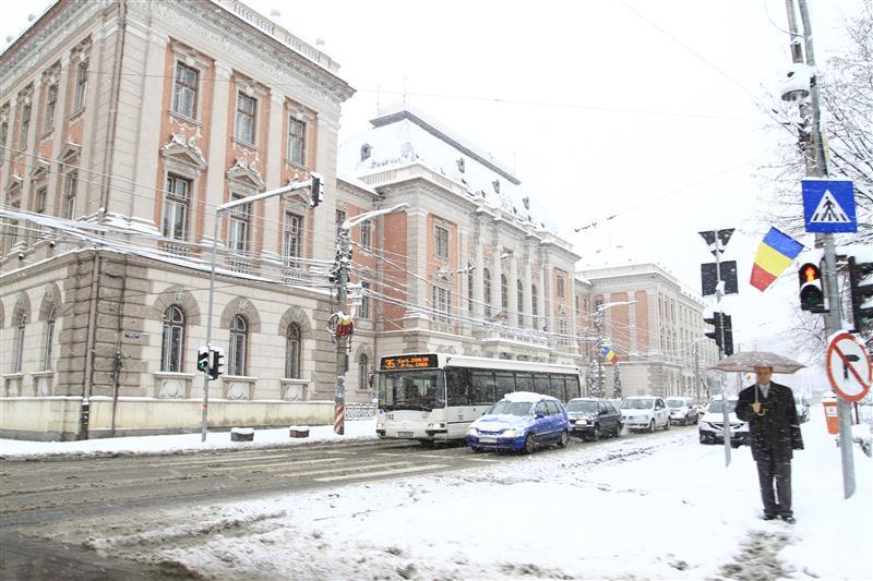 Vreme de iarnă, săptămâna viitoare, la Cluj