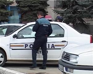 Maşină de Poliţie atacată cu pietre într-o comună din Cluj
