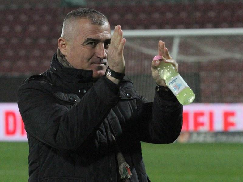Grigoraş a aniversat 13 meciuri pe banca tehnică a CFR-ului VIDEO