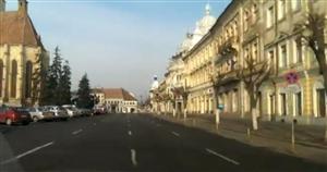 Cum arată Clujul pustiu VIDEO