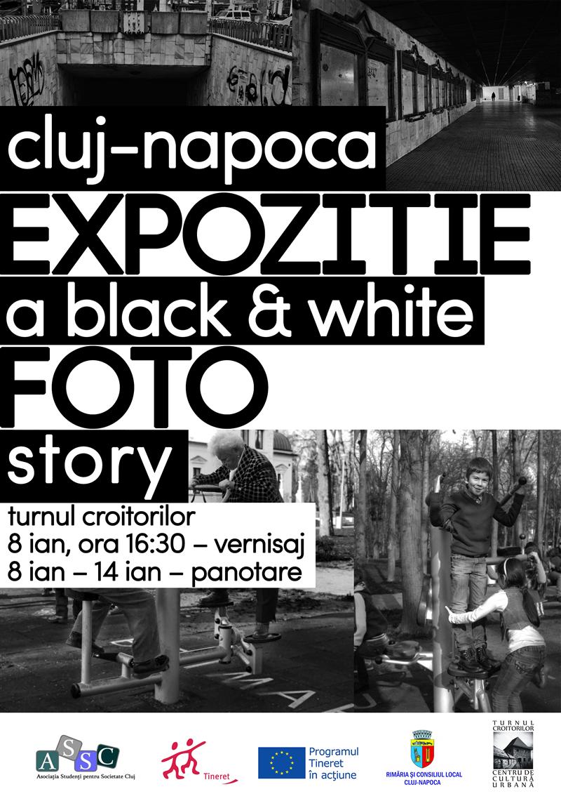 Clujul în alb şi negru, într-o expoziţie foto la Bastionul Croitorilor