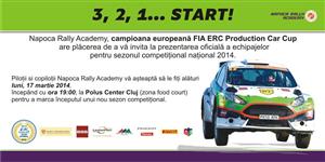 Lansarea echipajelor Napoca Rally Academy la Polus Center (P)
