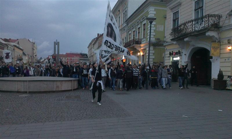 Derby-ul Clujului: 1.500 de suporteri 