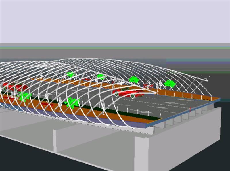 Design cuminte pentru Podul Garibaldi. Structura futuristă nu era 