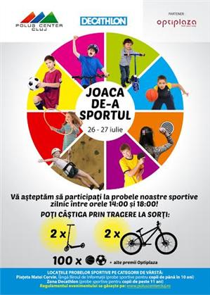 Joaca de-a sportul la Polus Center (P)
