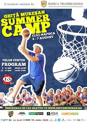Ghiţă Mureșan Summer Camp 2014 revine la Polus Center (P)
