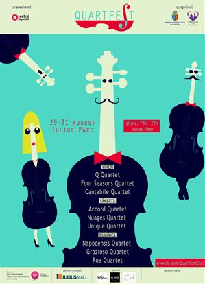 Premieră în România: festival dedicat exclusiv cvartetelor de coarde, la Cluj