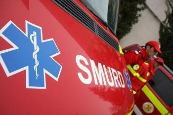 Accident spectaculos! Un şofer a scăpat ca prin urechile acului