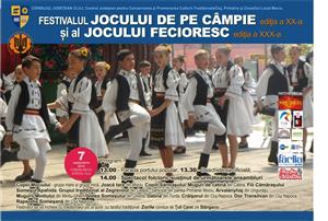 Festival folcloric de anvergură, în weekend, la Mociu