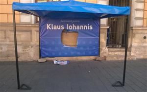 Cort ACL vandalizat la Cluj. Liderii alianţei vor depune plângere penală 