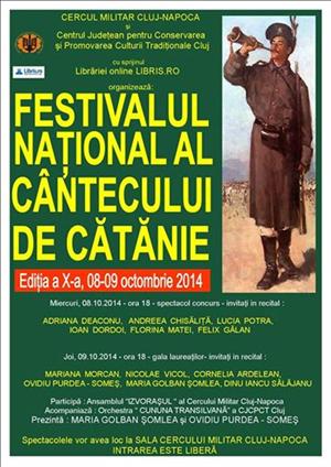 Orchestra Cununa Transilvană, în recital la Festivalul Naţional al Cântecului de Cătănie