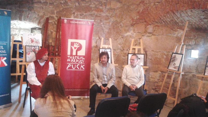 O iniţiativă în premieră naţională la Festivalul Internaţional al Teatrelor de Păpuşi şi Marionete Puck 
