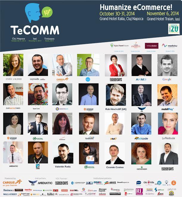 Săptămâna aceasta are loc TeCOMM, evenimentul toamnei în eCommerce! (P)