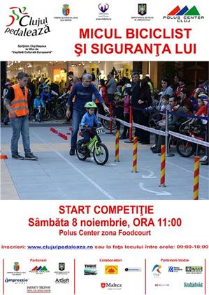 ”Micul Biciclist și siguranța lui” revine la Polus Center (P)