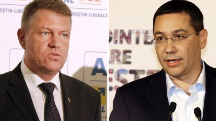 Ponta și Iohannis s-au întâlnit din nou față în față. Mesajul candidaților