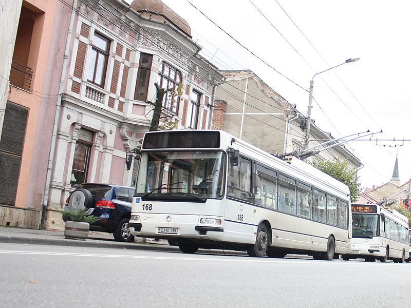 Linia 1 de troleibuze, înlocuită cu autobuze în acest weekend