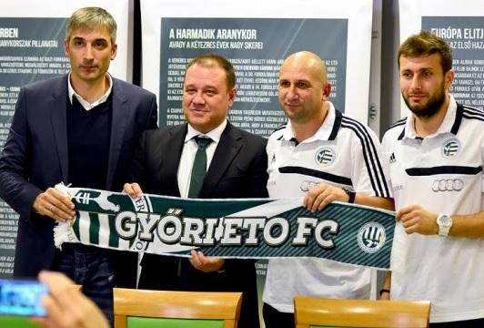 Miriuță, primit regește la Győr: 