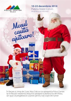 Moș Crăciun caută ajutoare la Polus (P)