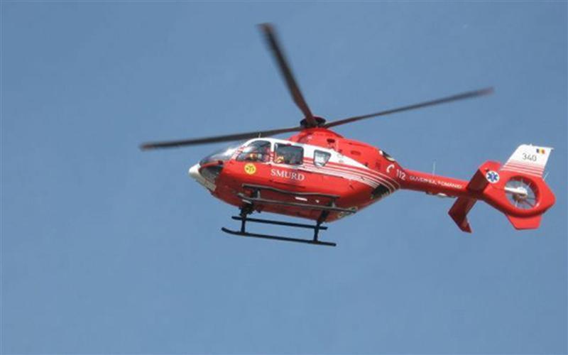 Un elicopter SMURD s-a prăbuşit în Lacul Siutghiol din judeţul Constanţa