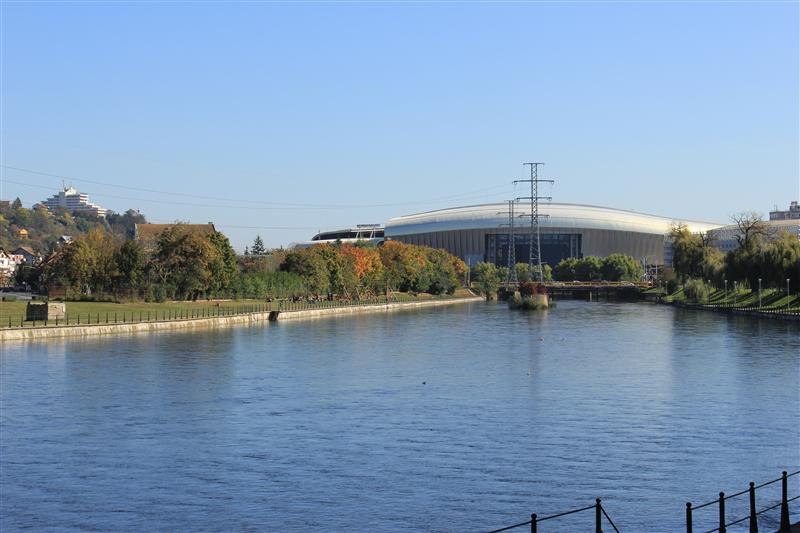 Planuri îndrăzneţe pentru amenajarea Someşului: promenadă, canotaj, plajă şi monorail