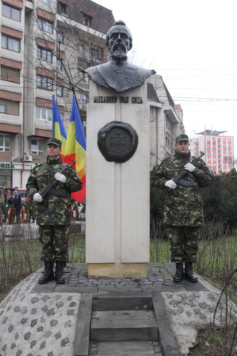 Ceremonie publică în centru, de Ziua Unirii Principatelor Române