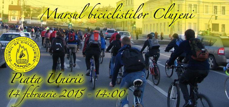 De Ziua Îndrăgostiţilor, bicicliştii pornesc la marş