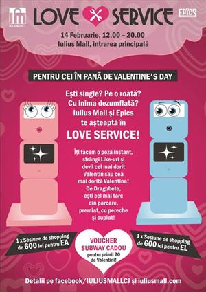  „Love Service”, de Valentine`s Day, la Iulius Mall (P)