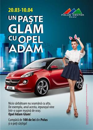 Un Paște Glam cu Opel Adam la Polus (P)