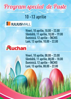 Programul Iulius Mall de Paşti (P)
