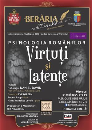 Psihologia românilor, dezbătută la Berăria Culturală