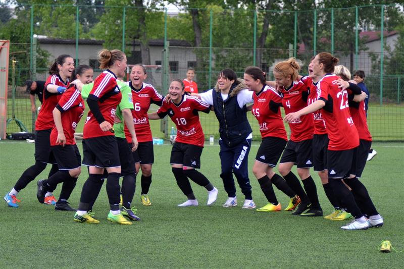 Olimpia a devenit campioana României la fotbal feminin