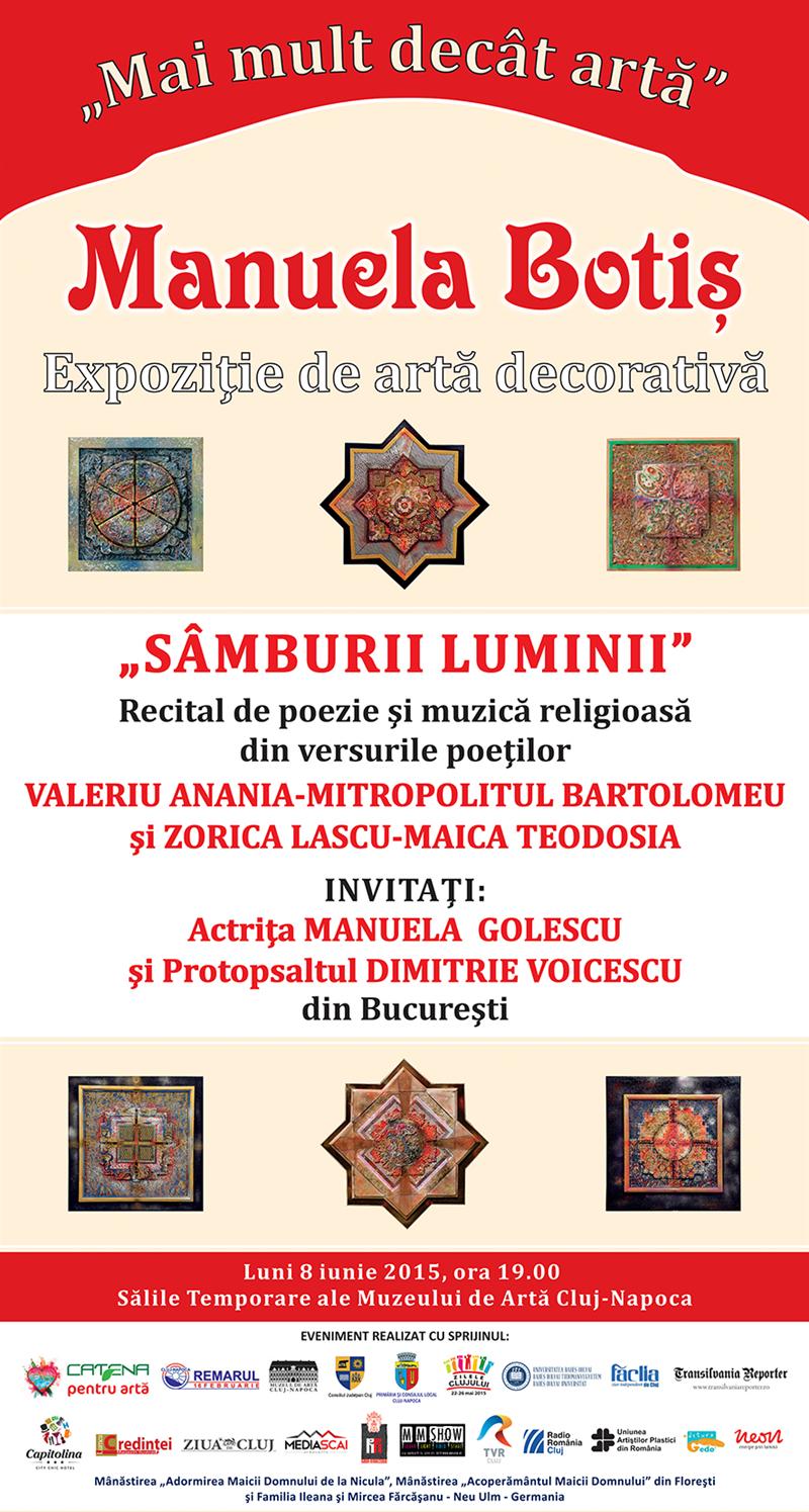 Sâmburii luminii: recital extraordinar de poezie şi muzică religioasă