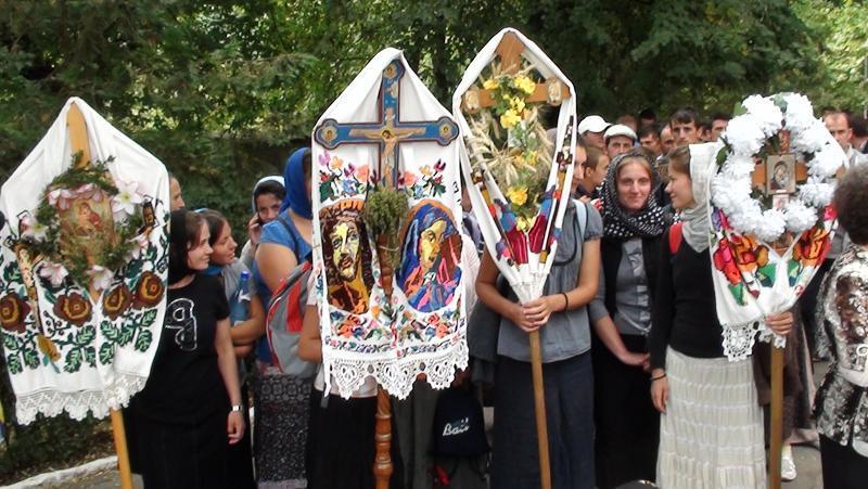 Pelerinaj deosebit la Mănăstirea Râmeţ