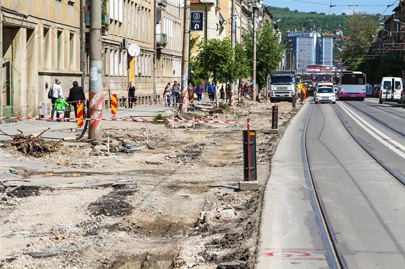 Reabilitarea străzii Horea încurcă transportul public. Vezi modificările 