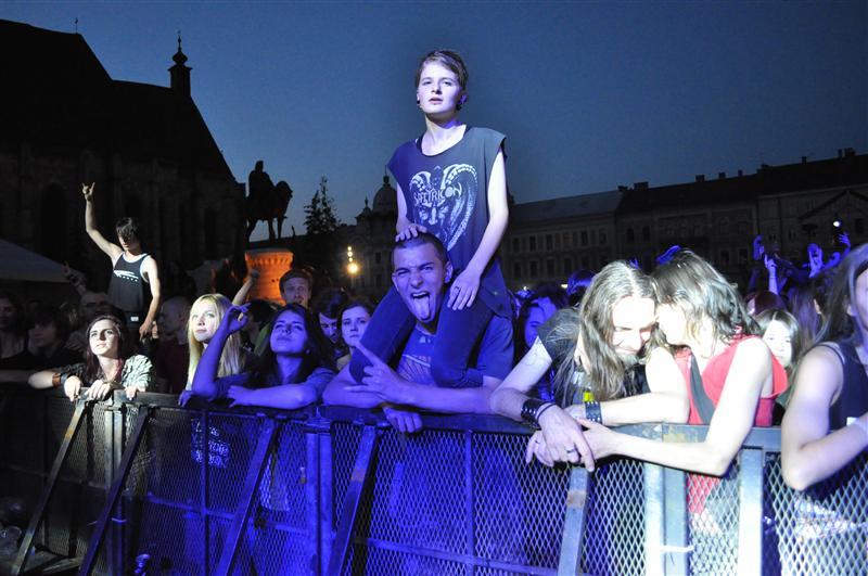 Festival rock în Piaţa Unirii, în cadrul Untold