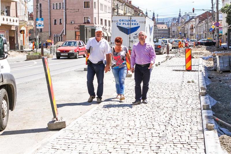 Strada Horea se va înverzi. Stadiul lucrărilor de modernizare GALERIE FOTO