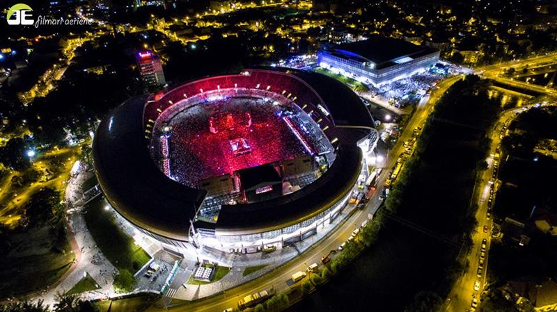 GALERIE FOTO spectaculoasă. Cluj Arena din avion