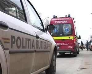 Clujean, rănit după ce un şofer a ignorat semnul 