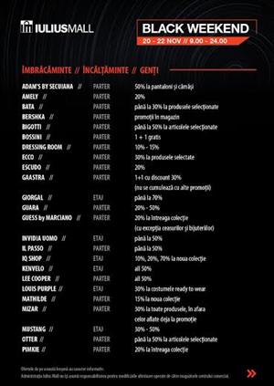 Black Weekend Sales în Iulius Mall Cluj (P)