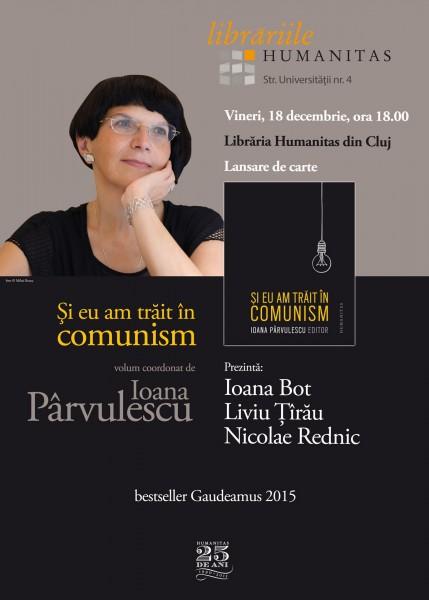 Viaţa de zi cu zi în comunism. Lansare de carte la Cluj 