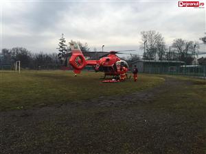 O clujeancă a fost transportată cu elicopterul la Bucureşti. Are arsuri pe 50% din suprafaţa corpului Ce ipoteză se vehiculează