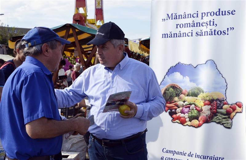 Europarlamentarul Daniel Buda continuă campania „Mănânci produse româneşti, mănânci sănătos!