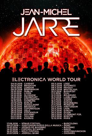E oficial: Jean Michel Jarre concertează la Cluj. Artistul a anunțat datele „Electronica World Tour” 2016