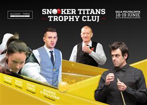 Campionii de snooker se reunesc la Cluj: Ronnie O'Sullivan, Mark Selby, Steve Davis şi Reanne Evans