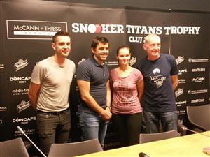 Mega-show făcut de titanii snookerului mondial, la Cluj. Ronnie O`Sullivan şi Mark Selby, finală de vis GALERIE FOTO 