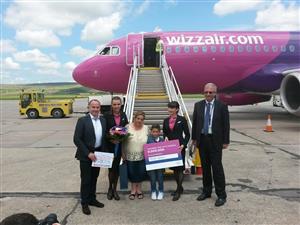 Wizz Air a sărbătorit 6 milioane de pasageri pe Aeroportul Cluj